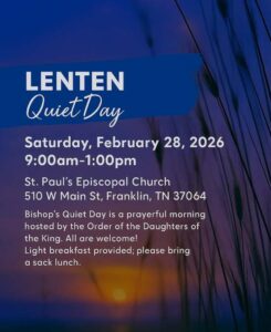 bishops-quiet-day Vacation Bible School