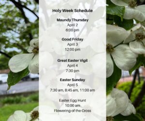 Holy Week 2026 Vacation Bible School