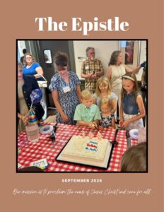 Epistle April 2025 Cover